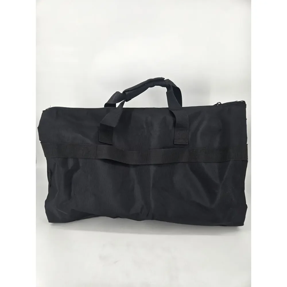 Enzosum Black Convertible Duffle Garment Travel Bag New With Tags